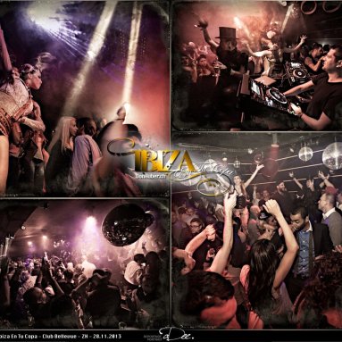 IBIZA EN TU COPA - THE NIGHT OF HIERBAS 2013 // DJ's Andrea Oliva, Adon, Anisch & the PDG // Club Bellevue Zurich
